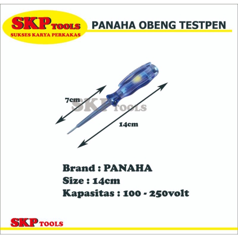 PANAHA OBENG TESTPEN