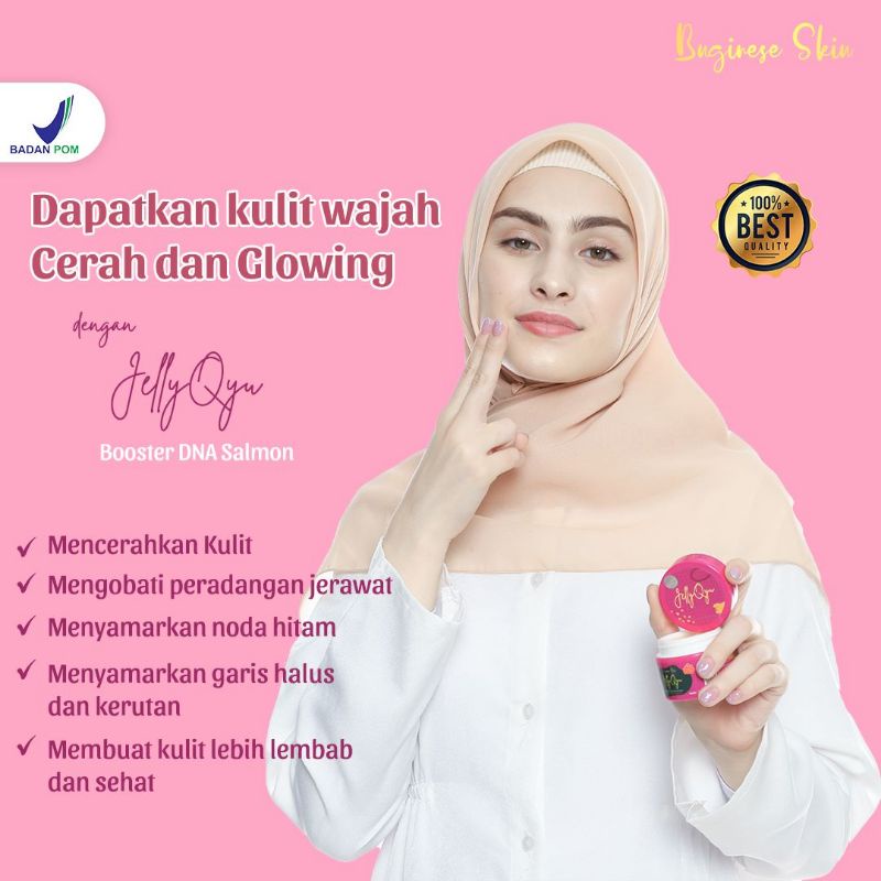 (Bisa Cod) JellyQyu Boster DNA Salmon