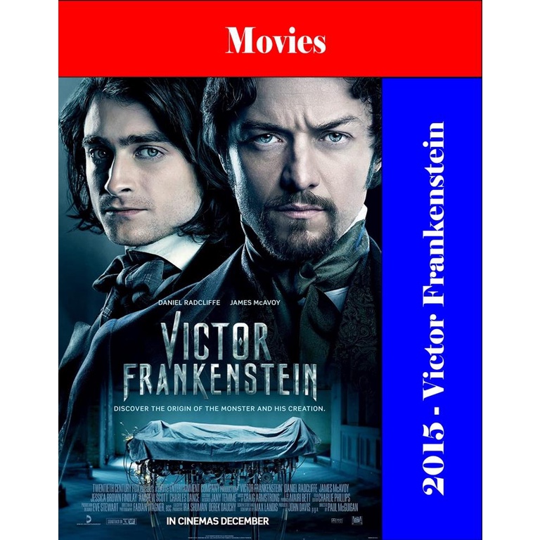 DVD - Victor Frankenstein (2015)