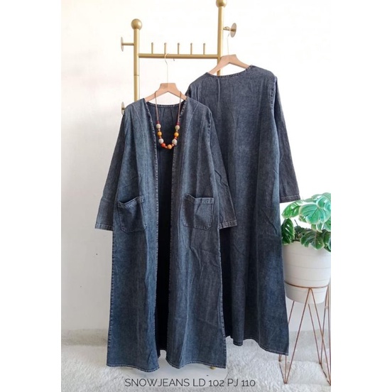 SNOW WASH LONG OUTER
