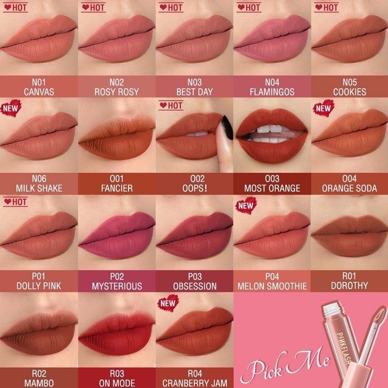 PINKFLASH PF-L01 (Lip Cream Matte)