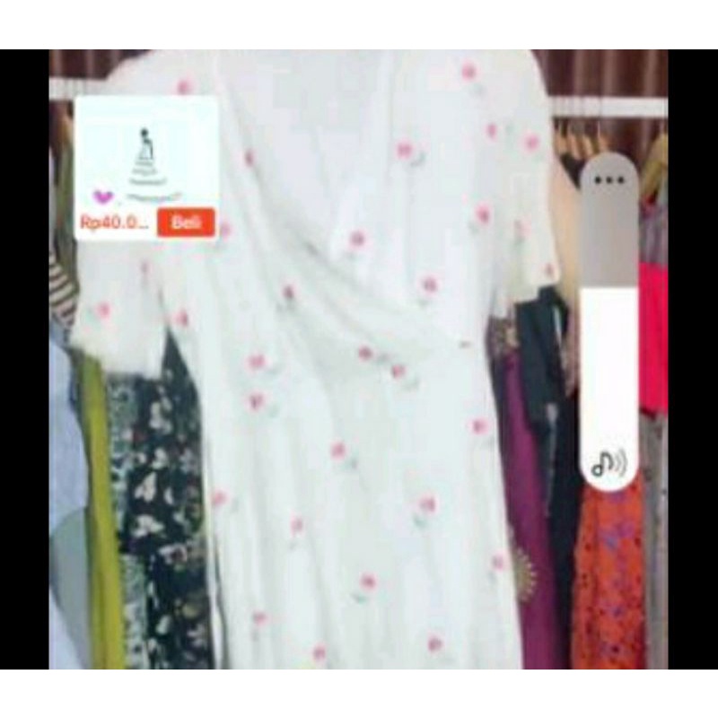 dress bahan premium