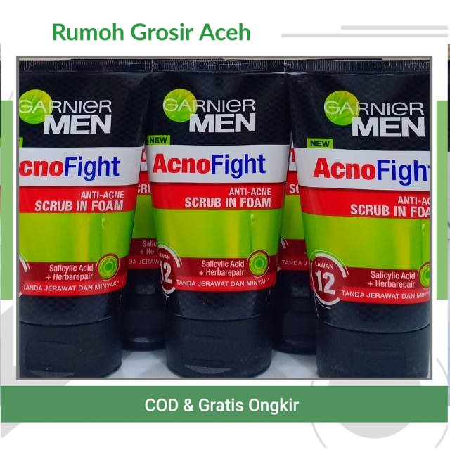 {ACEH} GARNIER MEN Acno Fight 100ml