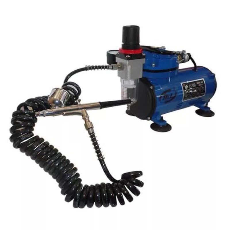 H&L Mesin Compressor Mini + Air Brush