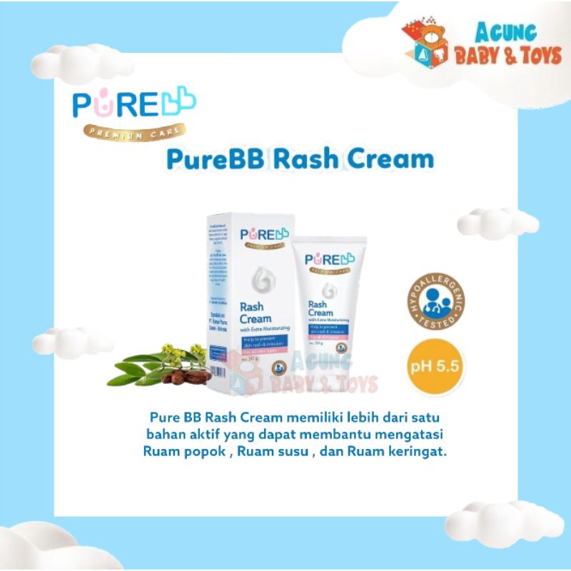 PUREBB rash cream 50ml