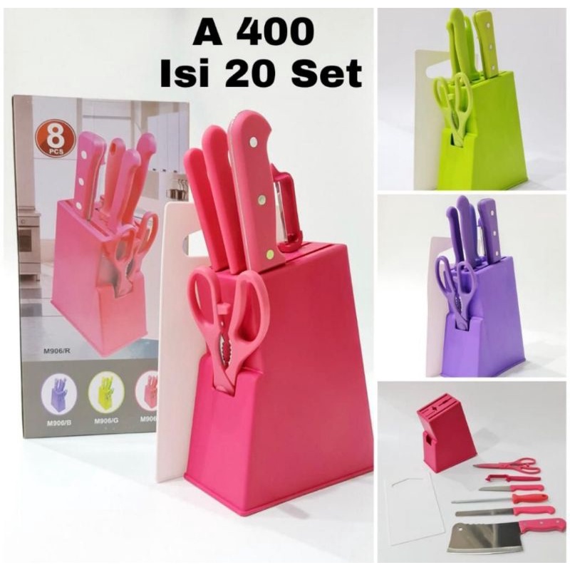 PISAU SET MURAH 8 PC