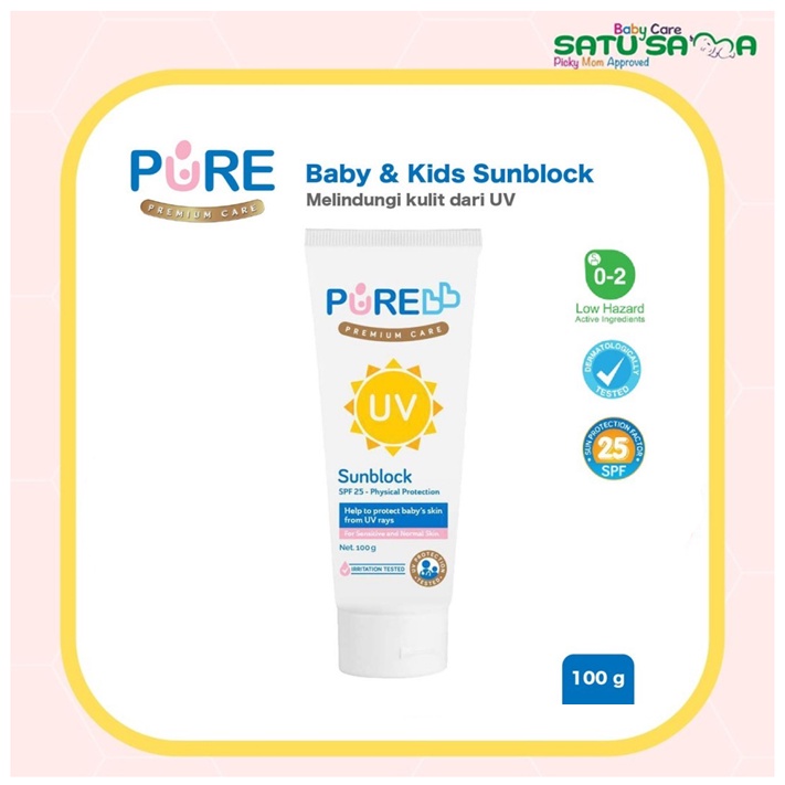 PureBB SUNBLOCK SPF25 100 gram