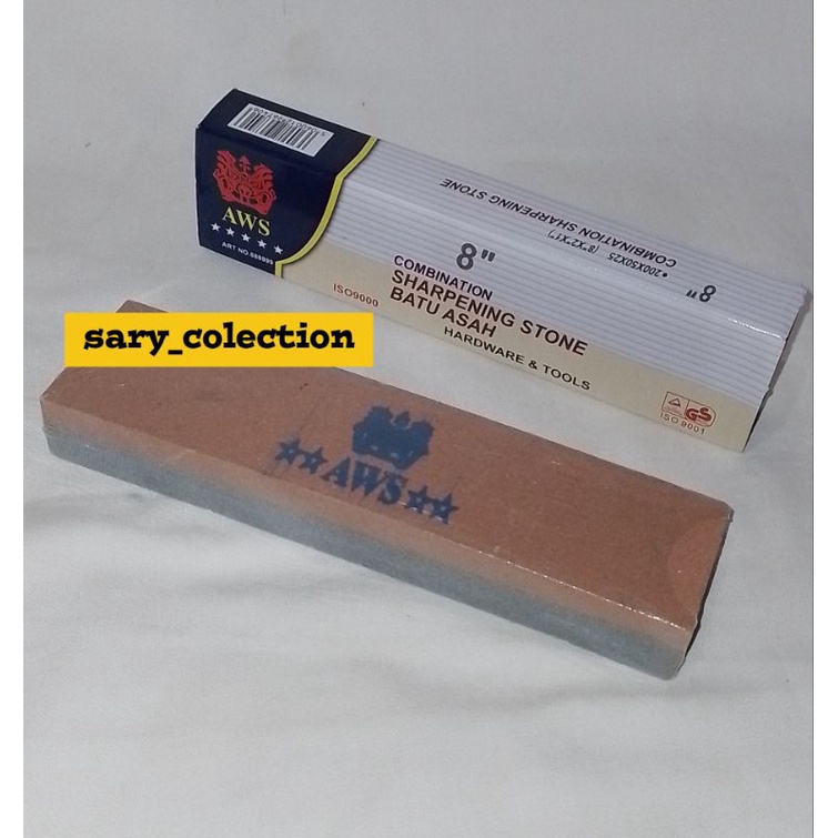 Batu Asah 2 Lapis AWS 8"