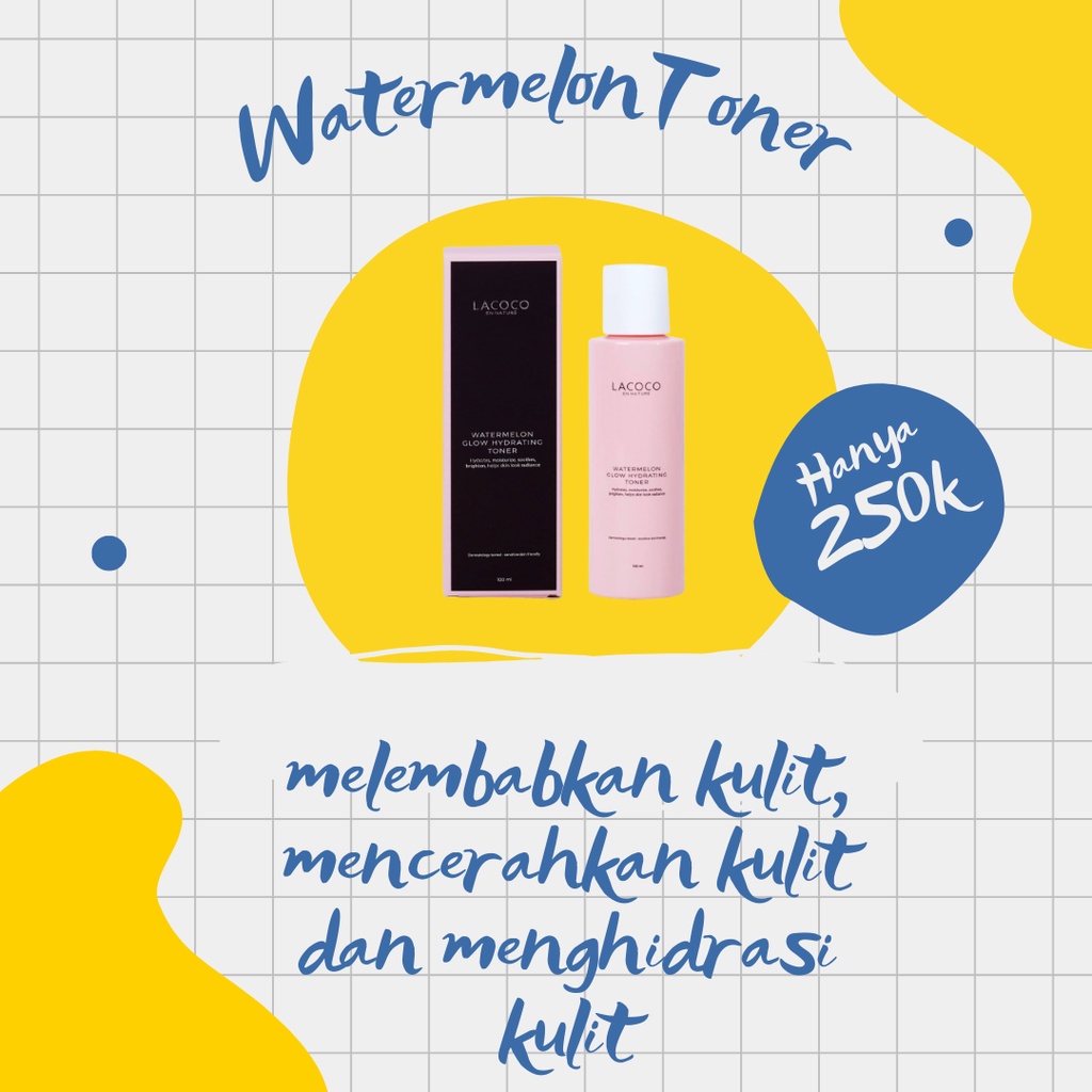 COD, TERMURAH!! toner watermelon by Lacoco