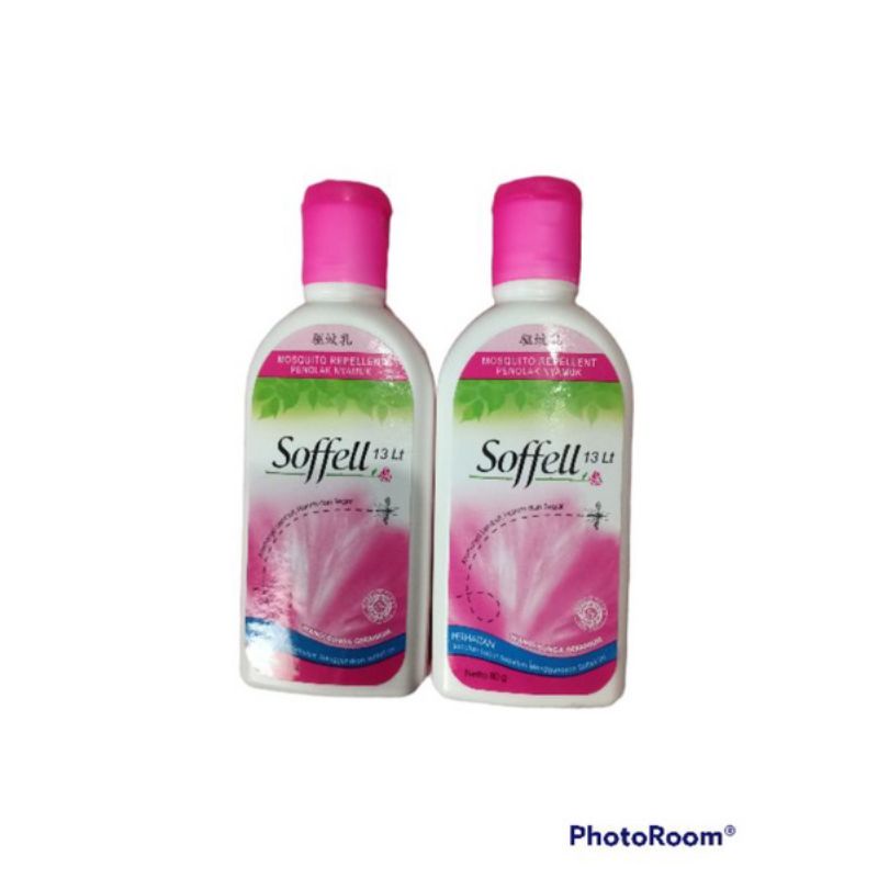Soffell Bunga Geranium Botol 80 Gr