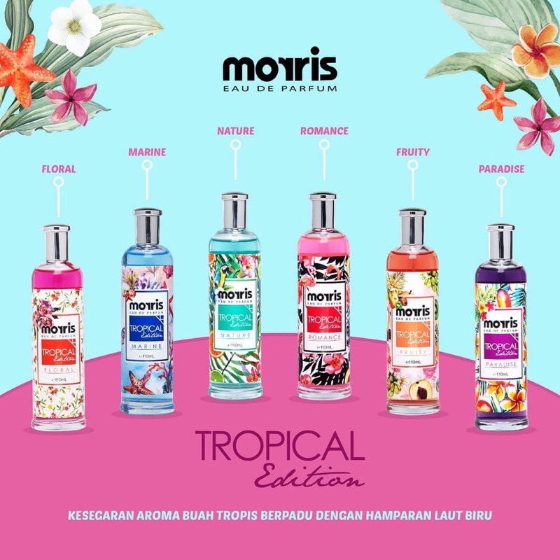 Morris Eau De Parfum Tropical  110 ml