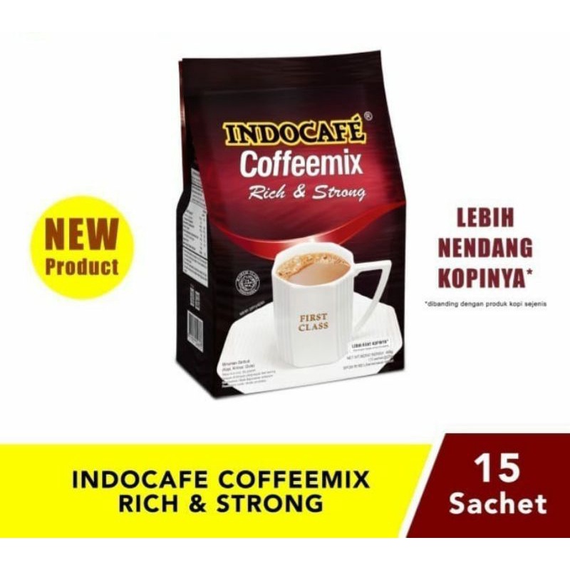 Indocafe Coffeemix Rich & Strong