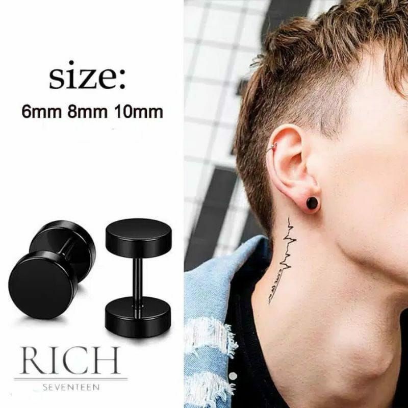 AnTing Roda Hitam Polos AnTing Tindik