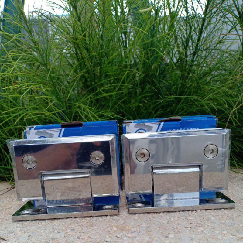 Shower hinge kaca ke tembok SUS 304 DKS