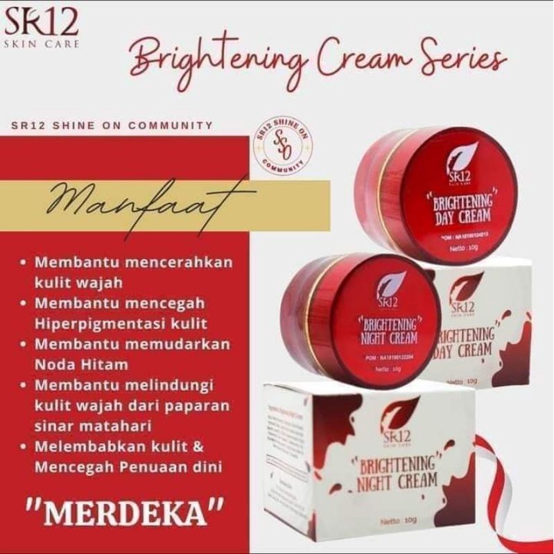 Brightening night cream