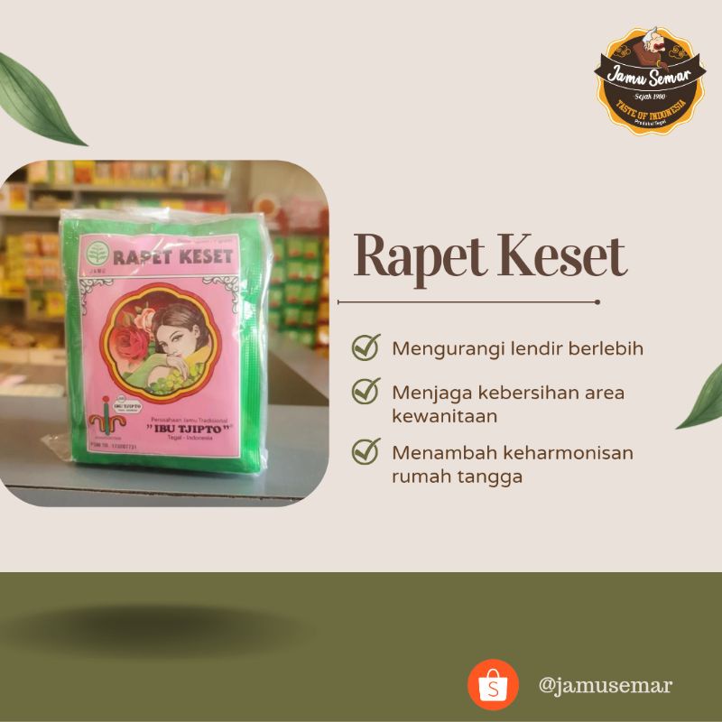 Jamu Rapet Keset