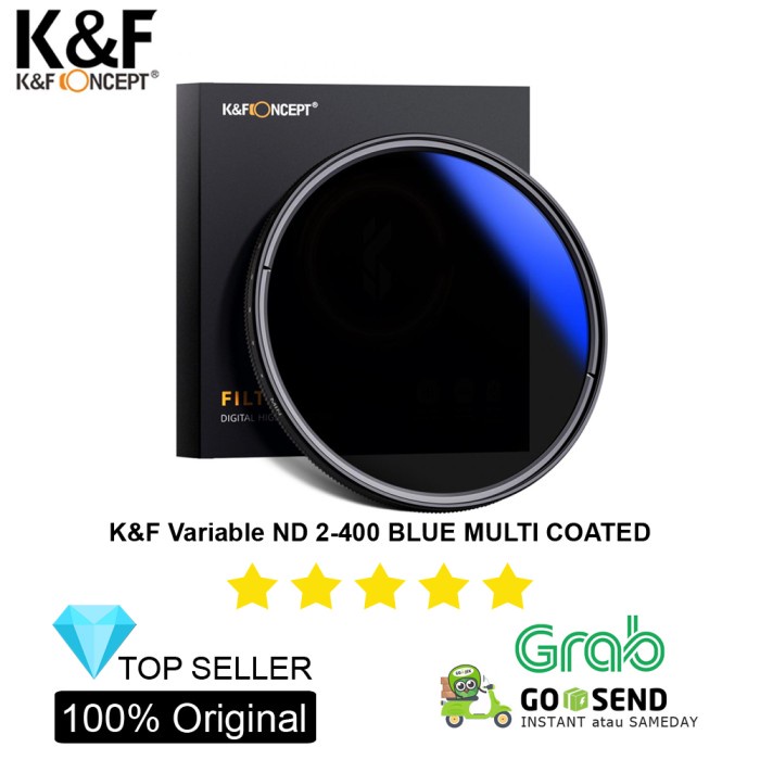 KNF CONCEPT Filter Variable ND 2-400 - 67mm - Hoya Quality Filter