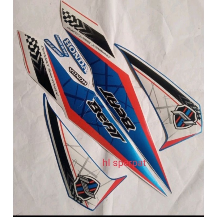 striping beat eco biru pth th 2016/2017