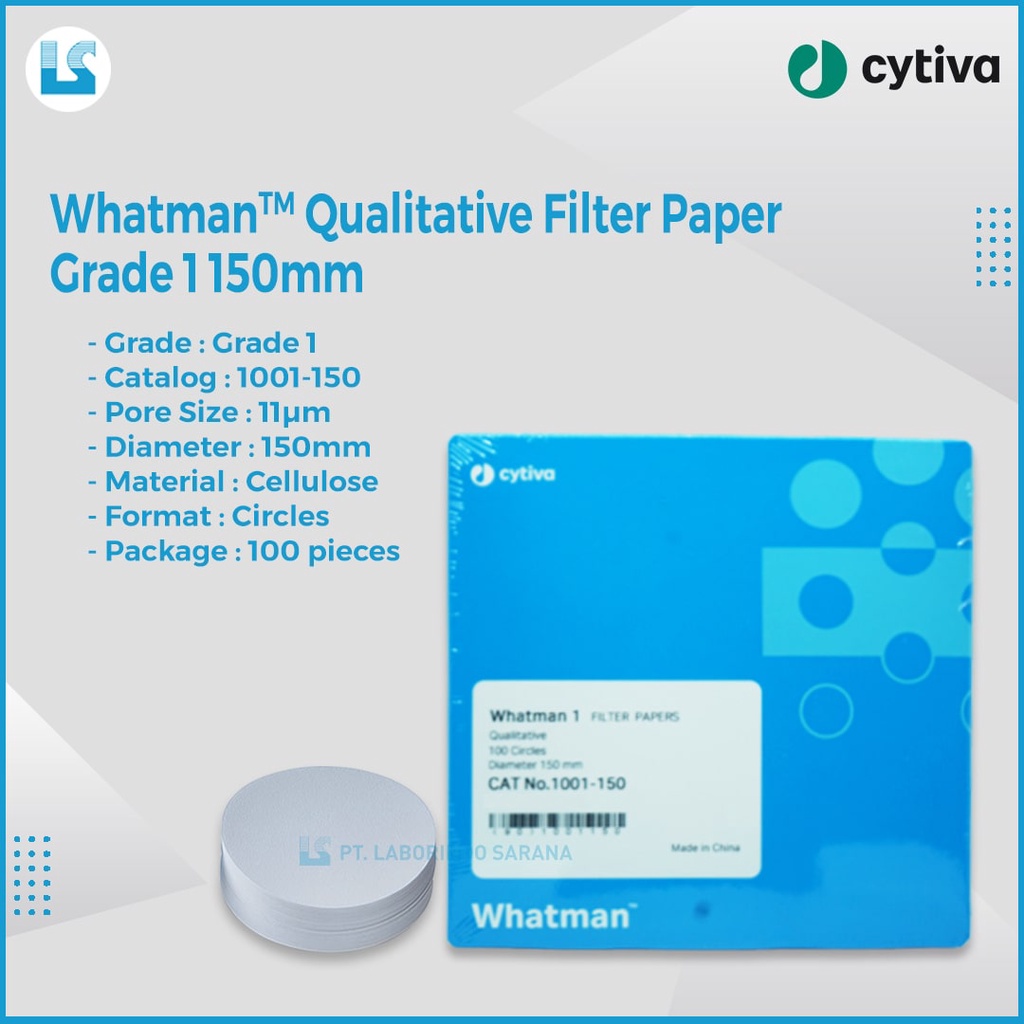 Whatman Filter Paper / Kertas Saring Grade 1 , 150 mm
