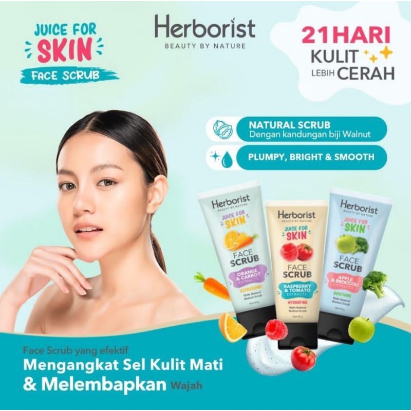 HERBORIST FACE SCRUB WAJAH