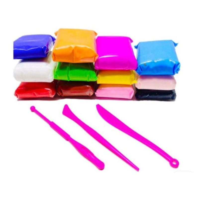 COD MAINAN ANAK CLAY POLYMER SOFT CLAY SLIME PLAY