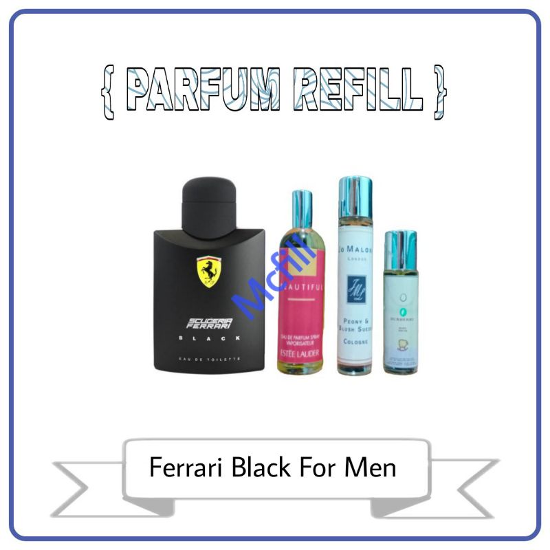 Parfum Refill Ferrari Black For Men