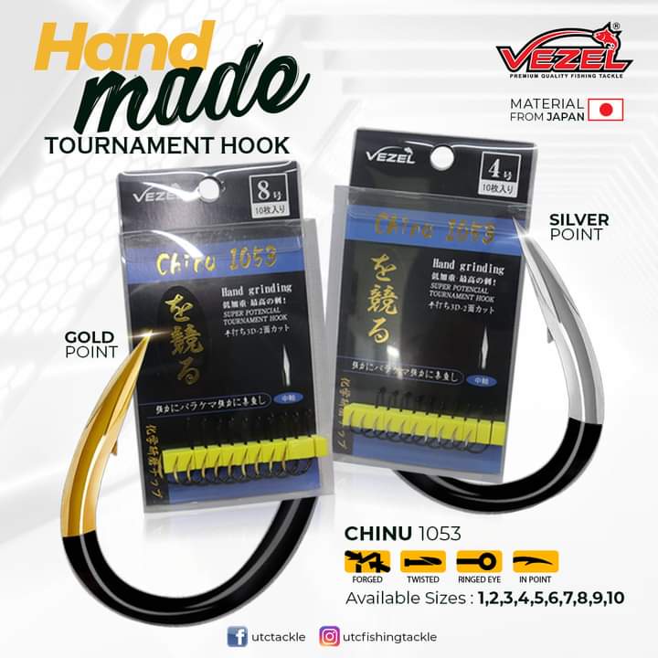 Mata Kail Pancing Vezel Cutting Point 1053