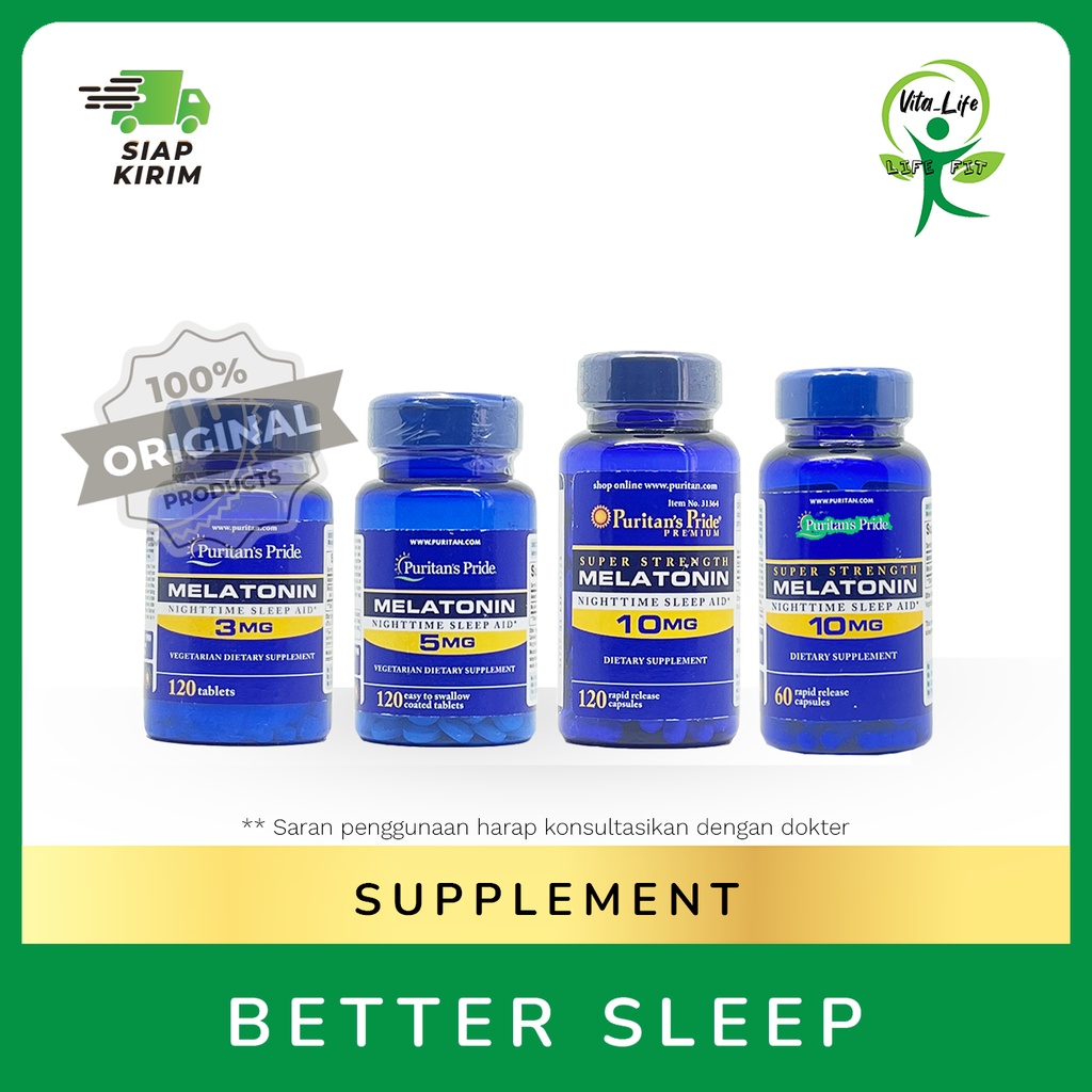 (ORI USA) Puritans Pride Melatonin
