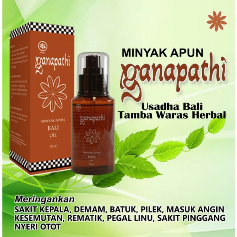 MINYAK GANAPATHI 100ml