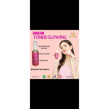 zarglow Toner glowing