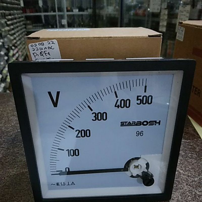 PANEL VOLT METER ANALOG STARBOSH