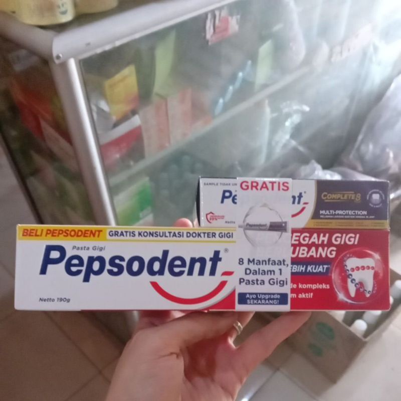 Pepsodent 190 gram+25gram