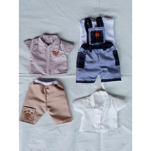 baju boneka mellchan dan ao kun