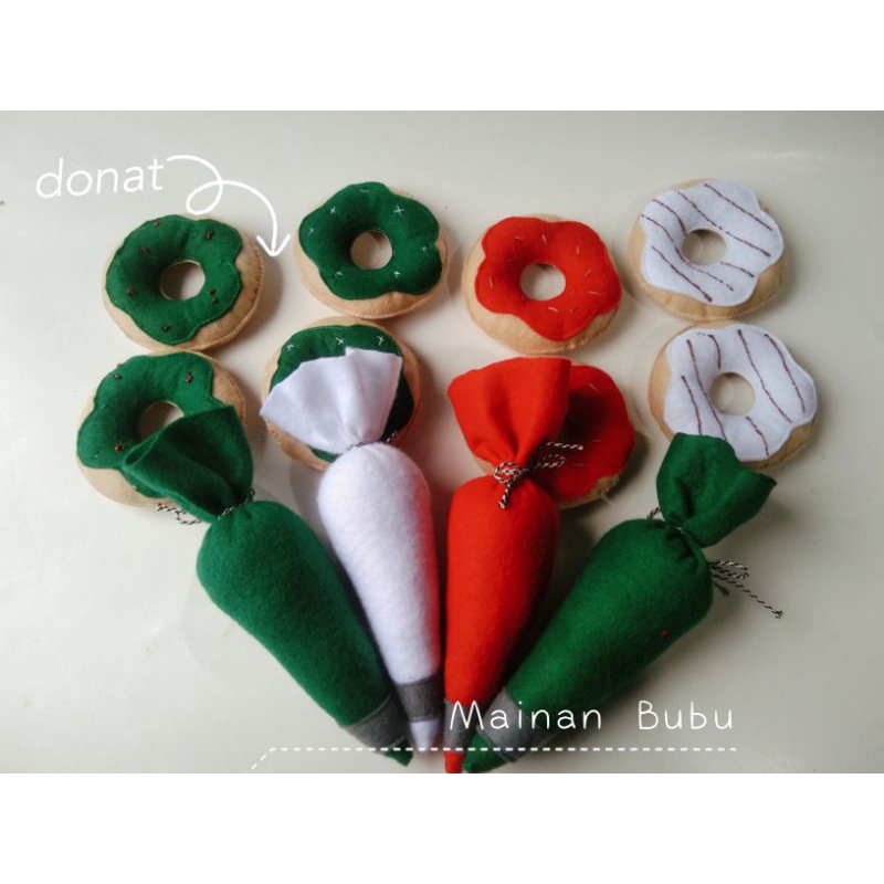 paket donat mainan