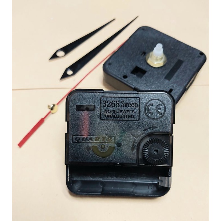 Mesin jam dinding 3268 Sweep movement