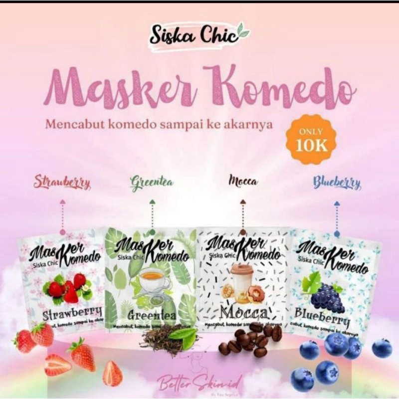 MASKER KOMEDO SISCA CHIC