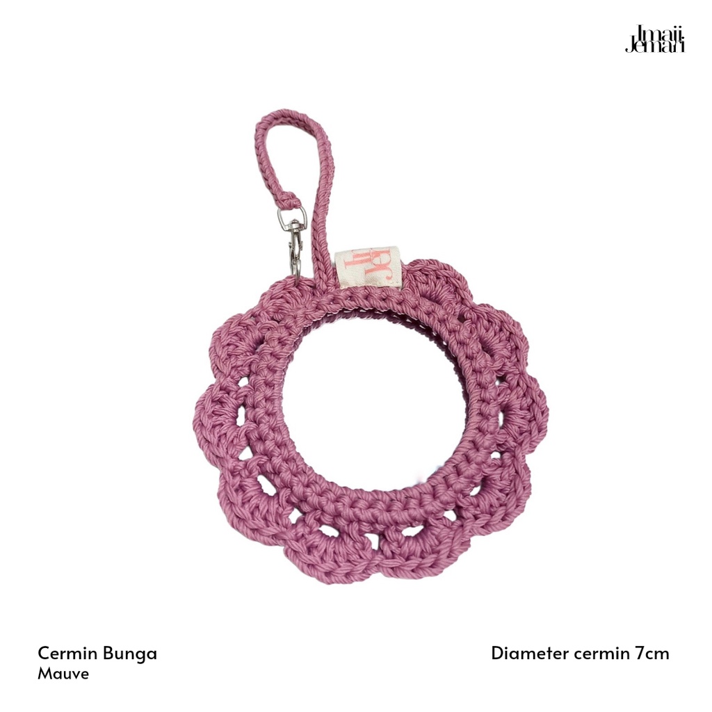 Bunga Mirror (Mauve) - Imajijemari