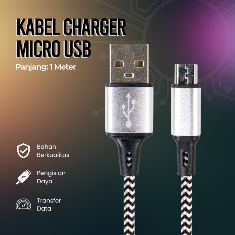 Fonken Kabel Charger Micro USB 1 Meter