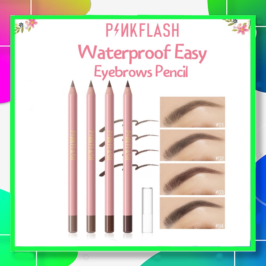 PINKFLASH Waterproof Easy Eyebrow Pencil