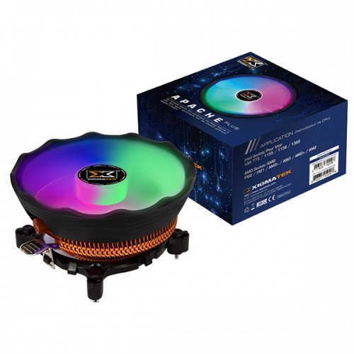 CPU COOLER XIGMATEK APACHE PLUS RGB - XAGATEK