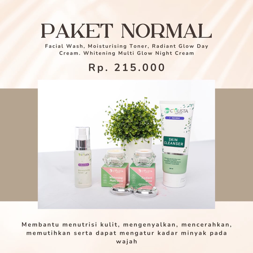 Colista skin care Normal