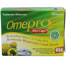 Omepros mini kapsul 10s
