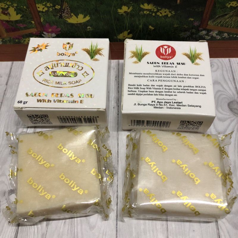 SABUN BERAS BPOM (BOLIYA)