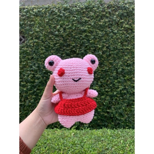 KEROPPI RAJUT boneka