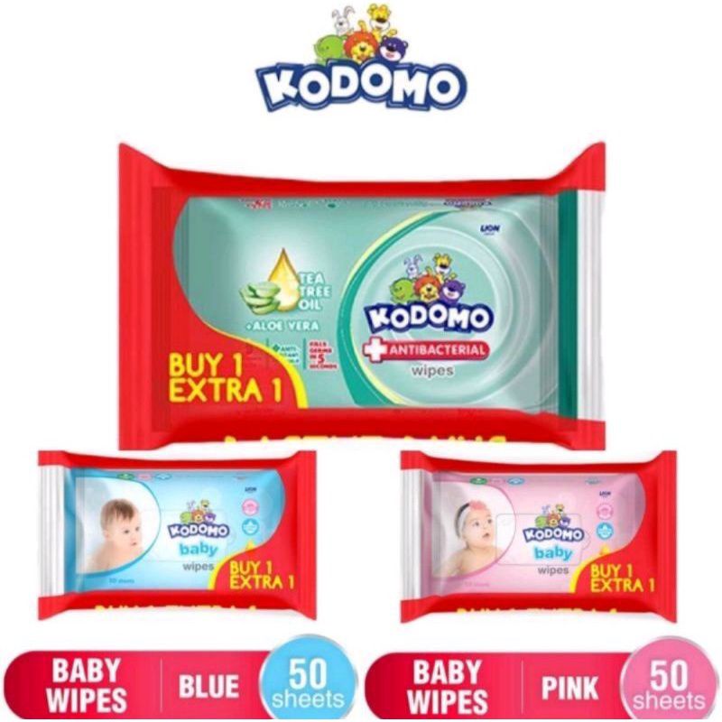 TISSUE BASAH KODOMO 50 x 2