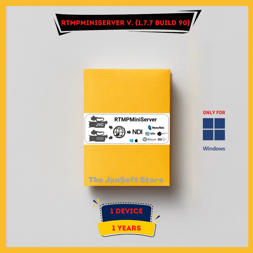 RTMPMiniServer v. (1.7.8 Build 92) Lifetime