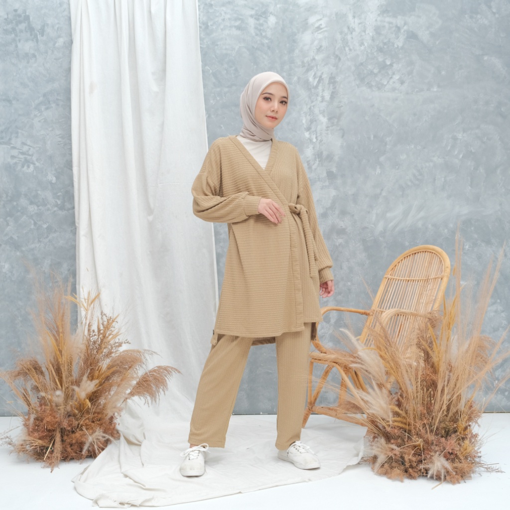 Jamie Kimono Set - Olive
