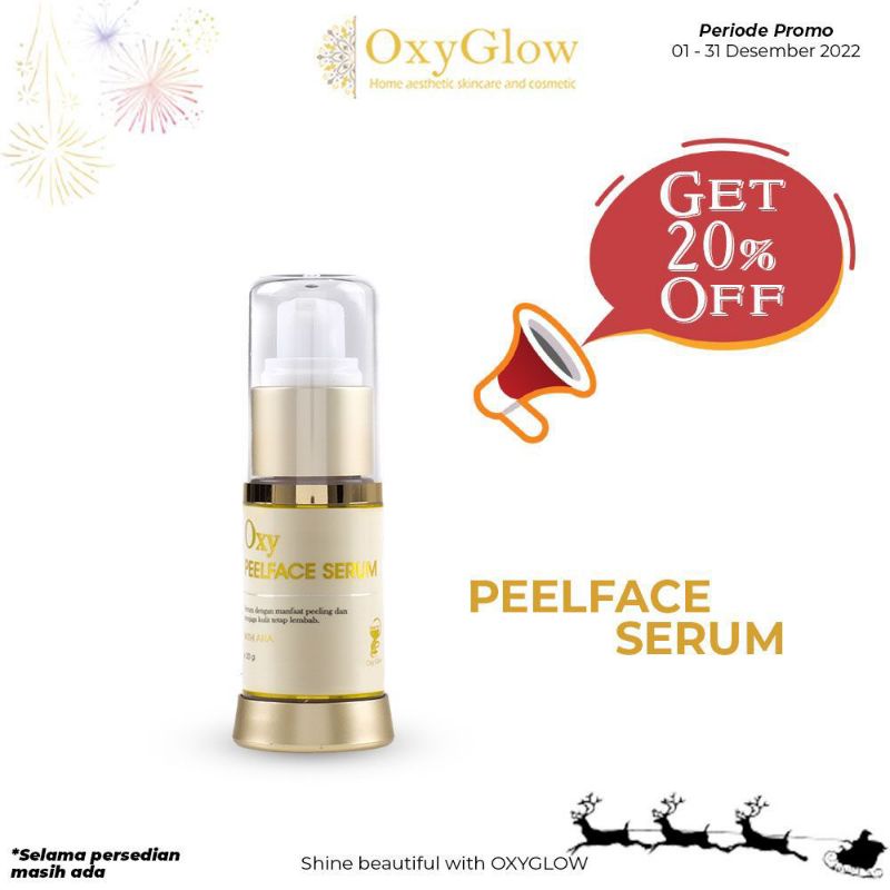 OXYGLOW PEELFACE SERUM ORIGINAL 100%