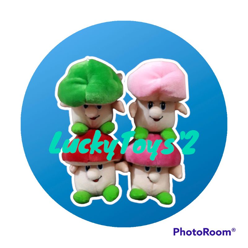 Boneka Gantungan Kaca Jamur
