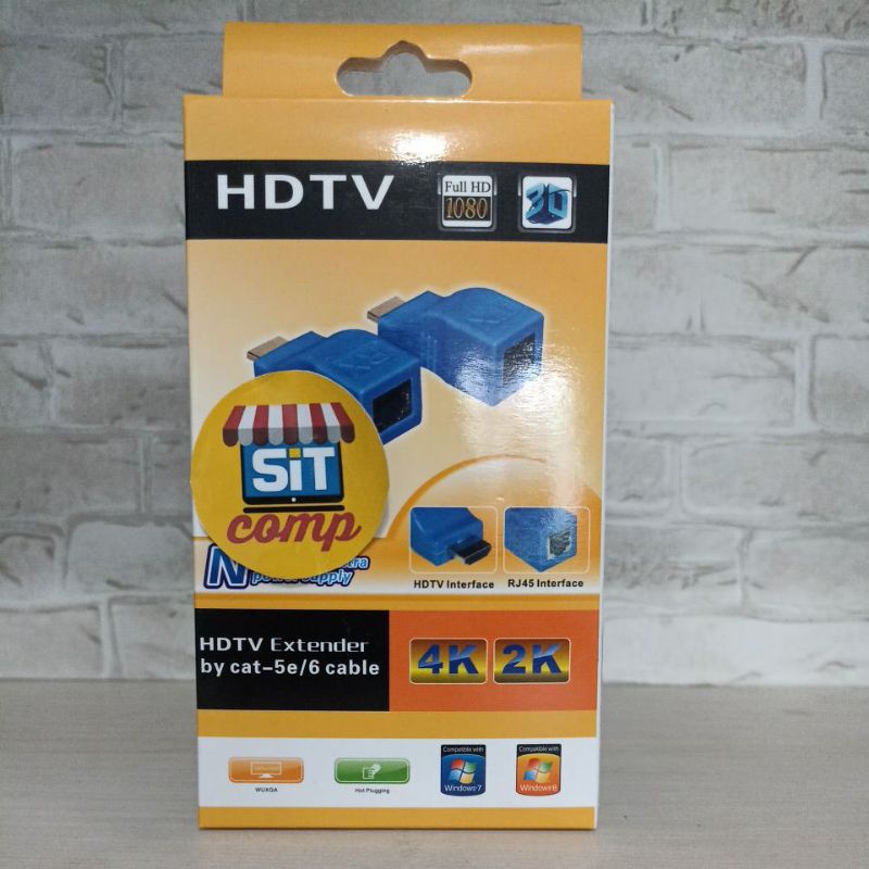 Hdmi Extender Lan cat 5/6 30M